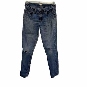 Size 27" - Women‎ - J.Crew - Distressed Skinny Jeans